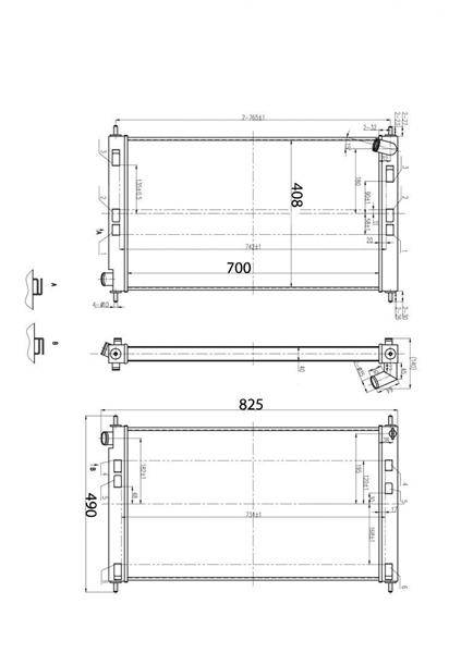 Radiatore Acqua Sportivo - Mitsubishi Lancer Evo 10 Manual