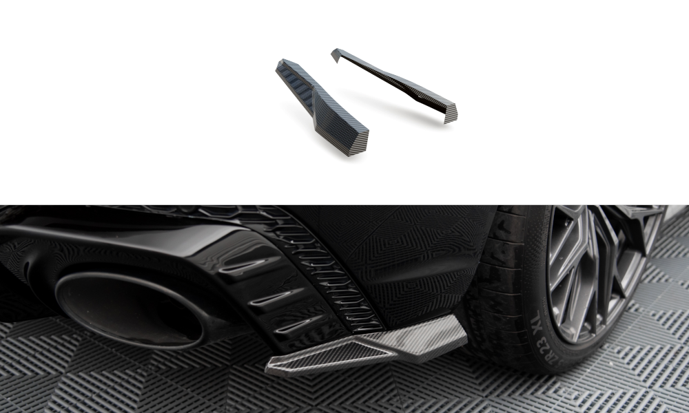 Splitter Lip posteriori laterali in fibra di carbonio Audi RSQ8 Mk1