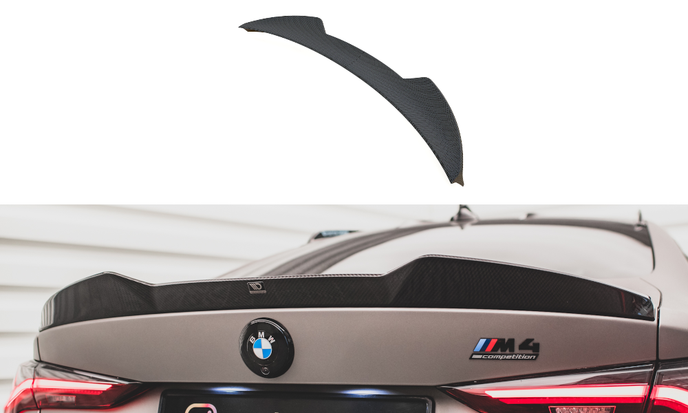 Spoiler del portellone posteriore in fibra di carbonio BMW M4 G82