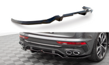 Splitter posteriore centrale (con barre verticali) Audi SQ5 Sportback Mk2 Facelift
