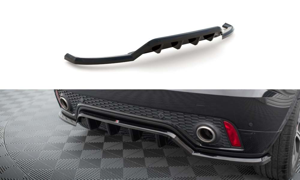 Splitter posteriore centrale (con barre verticali) Jaguar E-Pace R-Dynamic Mk1