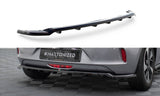 Splitter posteriore centrale (con barre verticali) Opel Corsa F ( Mk6)