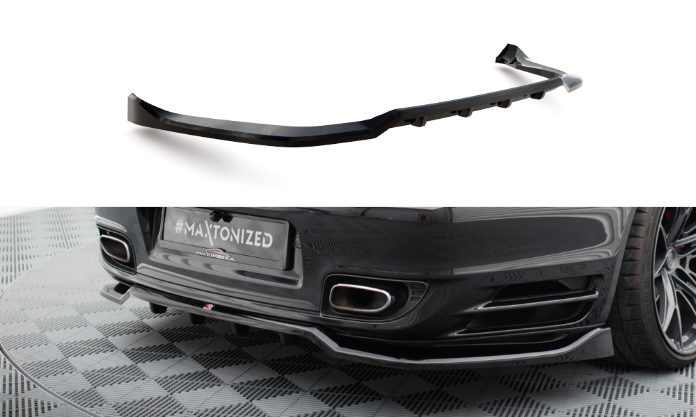 Splitter posteriore centrale (con barre verticali) Porsche 911 Turbo 997