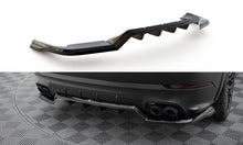 Carica l&#39;immagine nel visualizzatore di Gallery, Splitter posteriore centrale (con barre verticali) Porsche Cayenne Sport Design Mk3