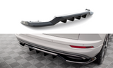 Splitter posteriore centrale (con barre verticali) Skoda Karoq Sportline Mk1 Facelift