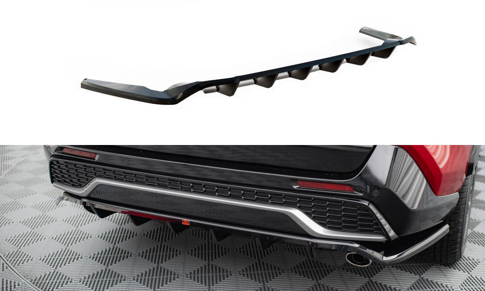 Splitter posteriore centrale (con barre verticali) Toyota RAV4 GR Sport Mk5
