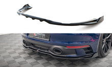 Carica l&#39;immagine nel visualizzatore di Gallery, Splitter posteriore centrale (con barre verticali) V.2 Porsche 911 Carrera Aero / Carrera GTS 992