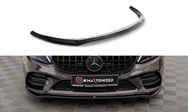 Lip Anteriore V.1 Mercedes-Benz C AMG Line Sedan / Coupe W205 / C205 Facelift