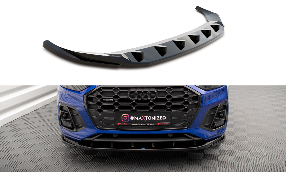 Lip Anteriore V.2 Audi SQ5 / Q5 S-Line SUV / Sportback Mk2 Facelift
