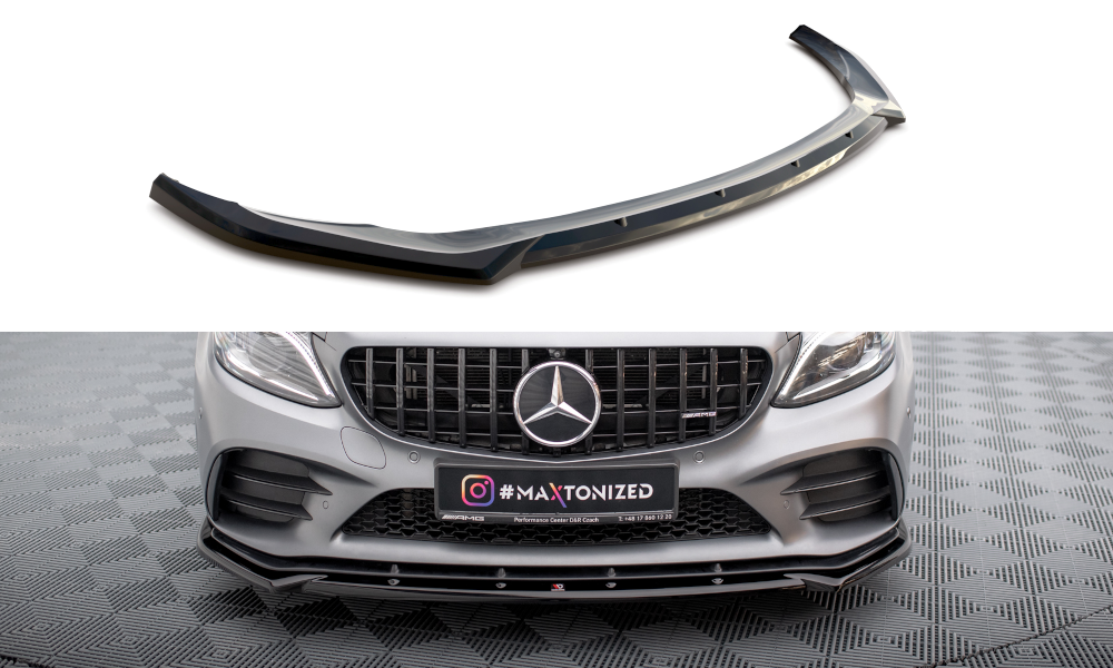 Lip Anteriore V.2 Mercedes-AMG Classe C 43 Coupe / Sedan C205 / W205 Facelift