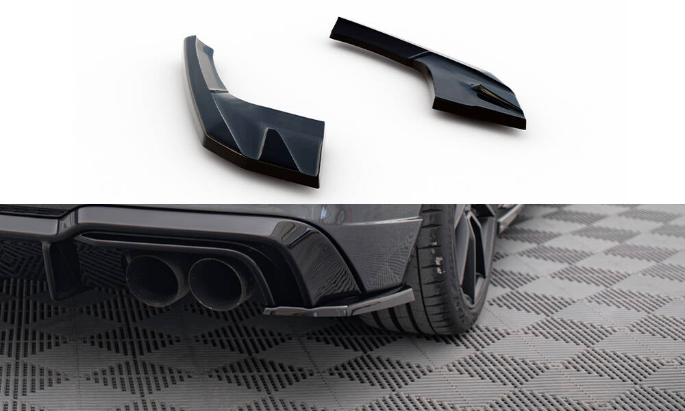 Splitter laterali posteriori V.2 Audi S3 / A3 S-Line Sportback 8V Facelift
