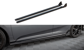 Diffusori Sotto minigonne + Flaps Honda Civic Mk10 2017 - 2022 FK7
