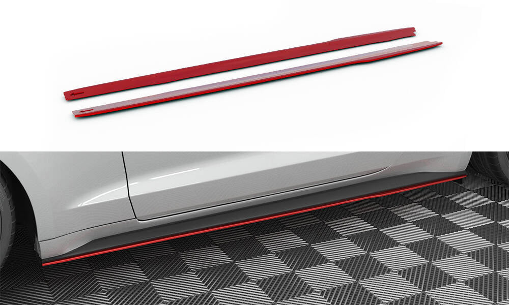 Diffusori Sotto minigonne V.2 Ford Mustang Mk6 Facelift