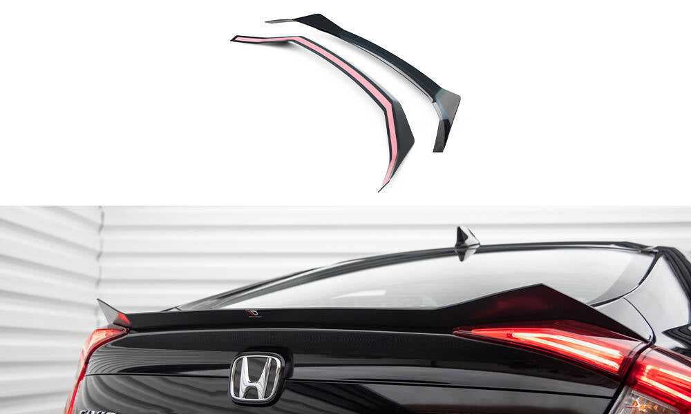 Spoiler Cap Honda Civic Mk10 2017 - 2022