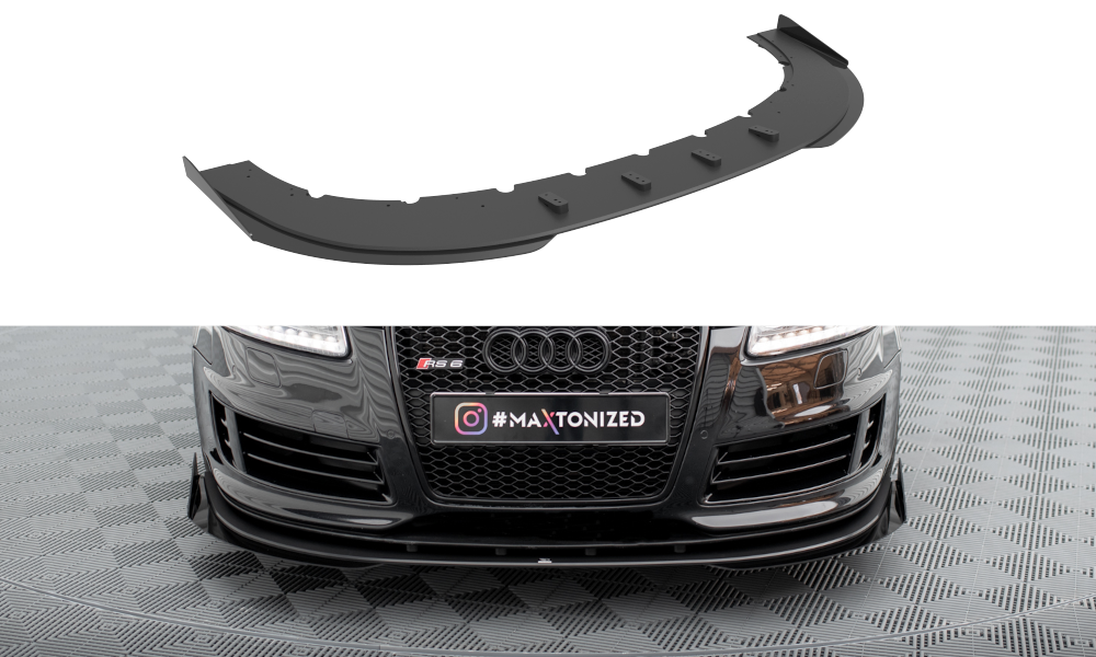 Lip Anteriore Street Pro + Flaps Audi RS6 Avant C6