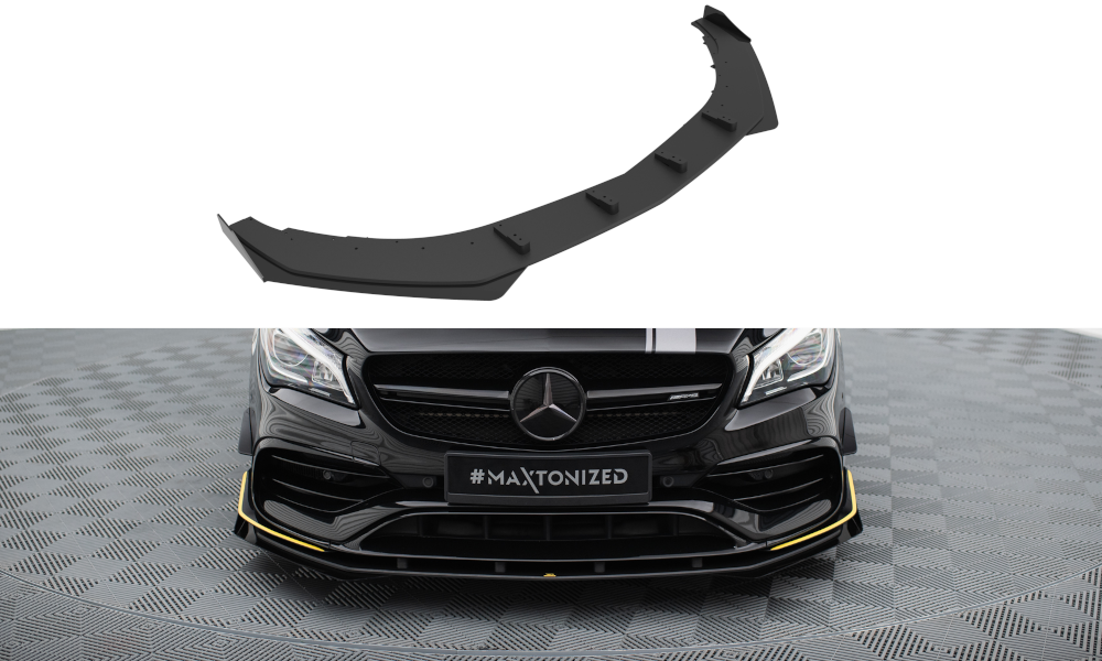 Lip Anteriore Street Pro + Flaps Mercedes-AMG CLA 45 Aero C117 Facelift