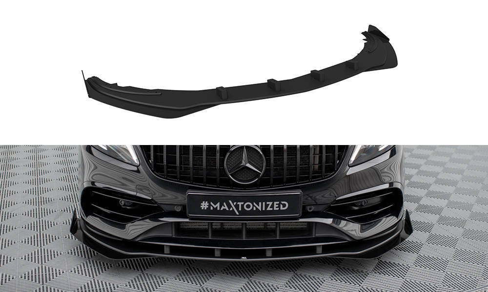 Lip Anteriore Street Pro + Flaps Mercedes-Benz Classe A AMG-Line W176 Facelift