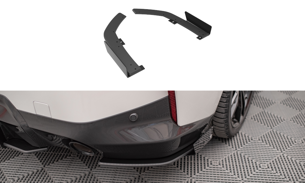 Splitter laterali posteriori Street Pro + Flaps BMW Serie 2 Coupe M-Pack G42