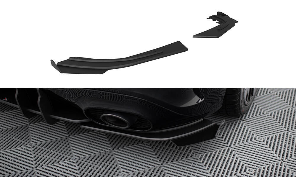 Splitter laterali posteriori Street Pro + Flaps Mercedes-AMG Classe A A35 Hatchback W177