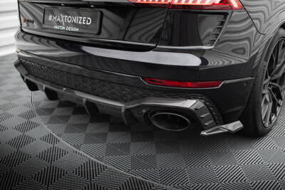 Diffusore posteriore in fibra di carbonio Audi RSQ8 Mk1