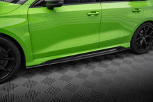 Carica l&#39;immagine nel visualizzatore di Gallery, Sotto Minigonne in fibra di carbonio Audi RS3 Sedan / Sportback 8Y