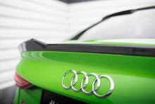 Carica l&#39;immagine nel visualizzatore di Gallery, Spoiler del portellone posteriore in fibra di carbonio Audi RS3 Sedan 8Y