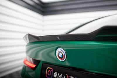 Spoiler del portellone posteriore in fibra di carbonio BMW M3 G80