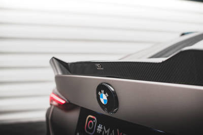 Spoiler del portellone posteriore in fibra di carbonio BMW M4 G82