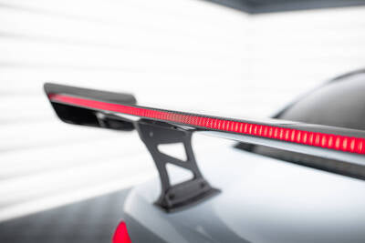 Spoiler in fibra di carbonio Con Montanti Staffe Interne + LED BMW M3 G80