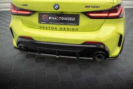 Splitter posteriore centrale V.2 Maxton Design compatibile con BMW Serie 1 M135i F40