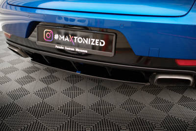 Splitter posteriore centrale Porsche Macan Mk1