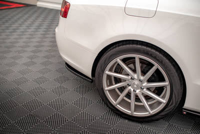 Splitter posteriore centrale (con barre verticali) Audi A5 Coupe 8T Facelift