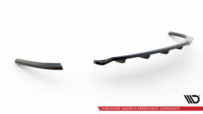 Splitter posteriore centrale (con barre verticali) Audi A5 Coupe 8T Facelift