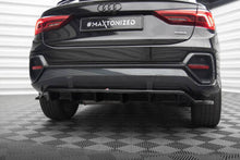 Load image into Gallery viewer, Splitter posteriore centrale (con barre verticali) Audi Q3 Sportback F3