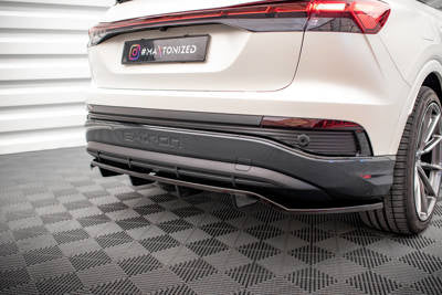 Splitter posteriore centrale (con barre verticali) Audi Q4 e-tron Sportback Mk1
