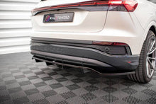 Load image into Gallery viewer, Splitter posteriore centrale (con barre verticali) Audi Q4 e-tron Sportback Mk1