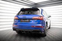 Load image into Gallery viewer, Splitter posteriore centrale (con barre verticali) Audi Q5 S-Line SUV Mk2 Facelift