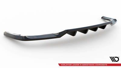 Splitter posteriore centrale (con barre verticali) Audi Q5 S-Line SUV Mk2 Facelift