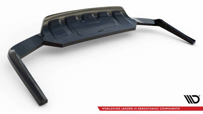 Splitter posteriore centrale (con barre verticali) Audi Q7 Mk2