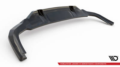 Splitter posteriore centrale (con barre verticali) Audi SQ5 Sportback Mk2 Facelift