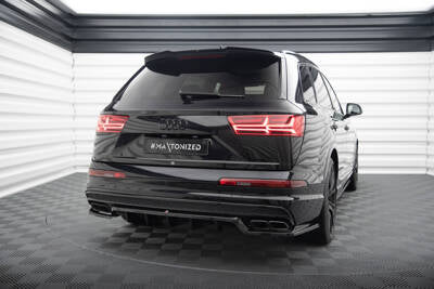 Splitter posteriore centrale (con barre verticali) Audi SQ7 Mk2