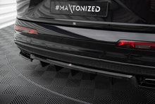 Load image into Gallery viewer, Splitter posteriore centrale (con barre verticali) Audi SQ7 Mk2
