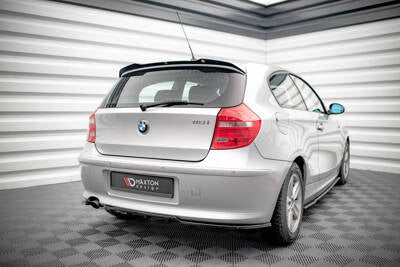 Splitter posteriore centrale (con barre verticali) BMW Serie 1 E81 Facelift