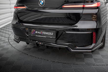 Load image into Gallery viewer, Splitter posteriore centrale (con barre verticali) BMW Serie 7  M-Pack G70