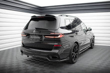 Carica l&#39;immagine nel visualizzatore di Gallery, Splitter posteriore centrale (con barre verticali) BMW X7 M-Pack G07 Facelift