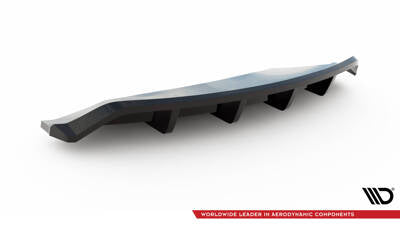 Splitter posteriore centrale (con barre verticali) BMW Z4 M-Pack E89 Facelift