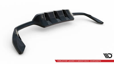 Splitter posteriore centrale (con barre verticali) Cupra Leon Hatchback Mk1