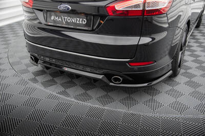 Splitter posteriore centrale (con barre verticali) Ford Mondeo ST-Line Mk4 Facelift