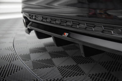 Splitter posteriore centrale (con barre verticali) Ford Mondeo ST-Line Mk4 Facelift