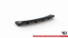 Carica l&#39;immagine nel visualizzatore di Gallery, Splitter posteriore centrale (con barre verticali) Ford Mondeo Sport Mk5 Facelift / Fusion Sport Mk2 Facelift
